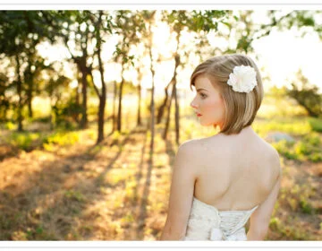 Stylish Wedding Hairstyles for Short Hair Brides