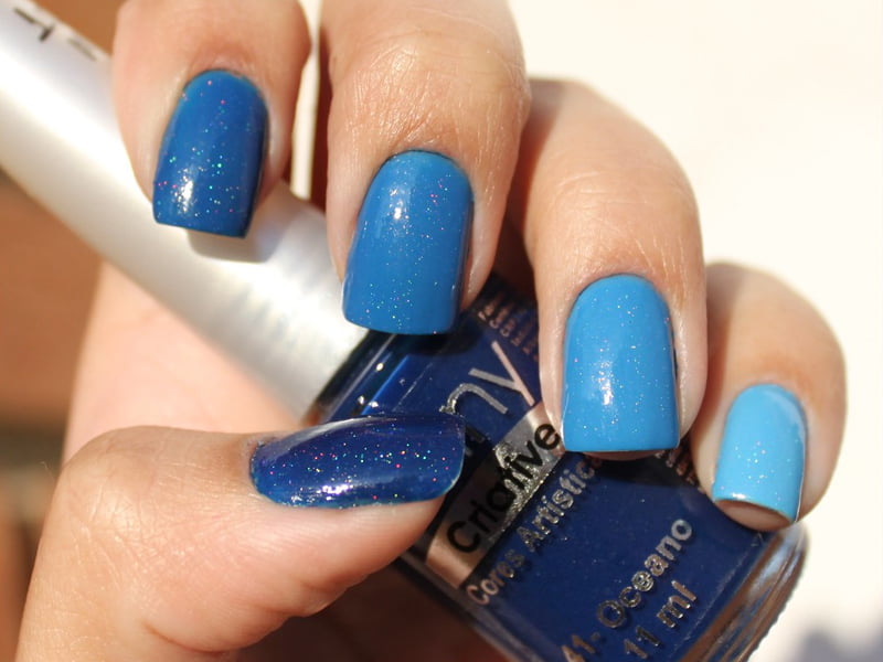 World's best name of blue nail polish, Girlsnbeauty.com
