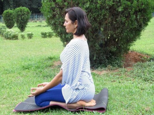Vajrasana - yoga pose
