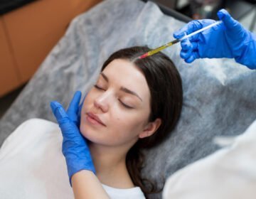 Botox cosmetic injections can lengthen the forehead - girlsnbeauty.com